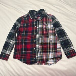 Polo Bear Plaid Oxford Shirt